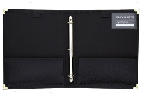 Grade A: No-Straps Band / Director RingBinder with Two Expanding Pockets (1" rings)
